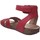 Zapatos Mujer Sandalias Clarks Un periloop Rojo