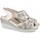 Zapatos Mujer Sandalias Pitillos 6030 Oro