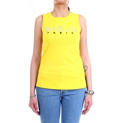 textil Mujer Tops / Blusas GaËlle Paris GBD6061 Tank mujer amarillo Amarillo