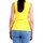 textil Mujer Tops / Blusas GaËlle Paris GBD6061 Tank mujer amarillo Amarillo