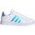 Zapatos Niños Zapatillas bajas adidas Originals Grand Court K Azul turquesa, Blanco