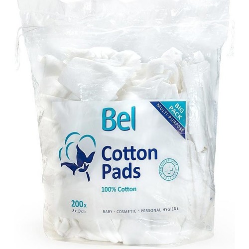Belleza Desmaquillantes & tónicos Bel Cotton Pads 100% Algodón 8x10 Cm 