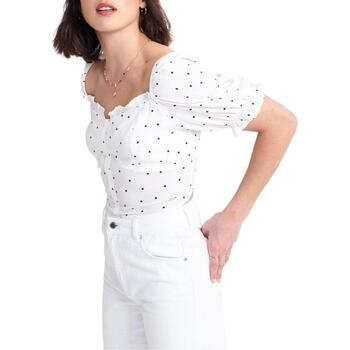 textil Tops y Camisetas Superdry QUINCY SUMMER TOP Blanco