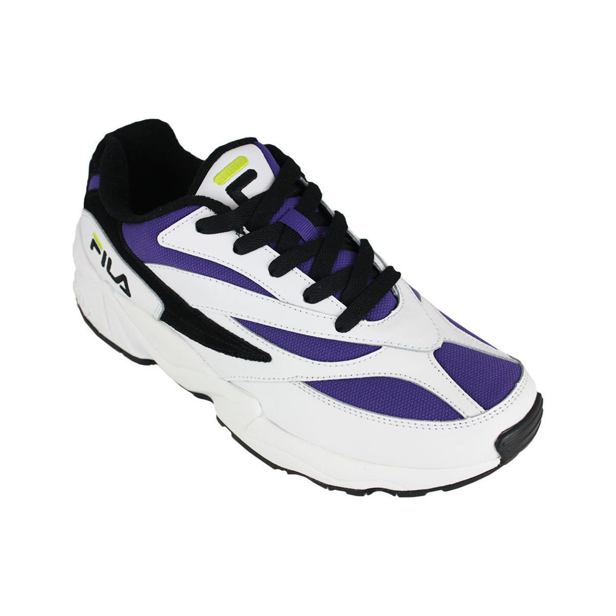 Zapatos Hombre Deportivas Moda Fila v94m low white/purple Blanco