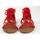 Zapatos Niña Multideporte Xti Sandalia niña  57108 rojo Rojo
