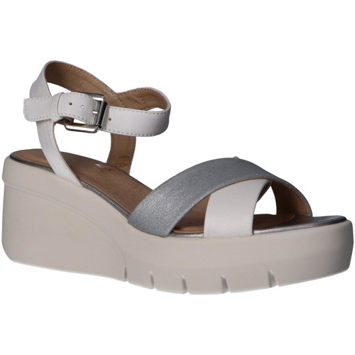 Zapatos Mujer Sandalias Geox D92CPB 0BCBN D TORRENCE Blanco