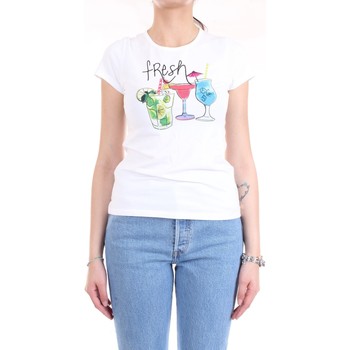 textil Mujer Camisetas manga corta Pennyblack 29715520 T-Shirt/Polo mujer Blanco Blanco