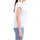 textil Mujer Camisetas manga corta Lanacaprina PF2234 T-Shirt/Polo mujer Blanco Blanco