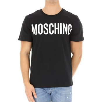 textil Hombre Camisetas manga corta Moschino ZPA0705 - Hombres Negro