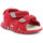 Zapatos Niño Sandalias Mod'8 Tribath Rojo
