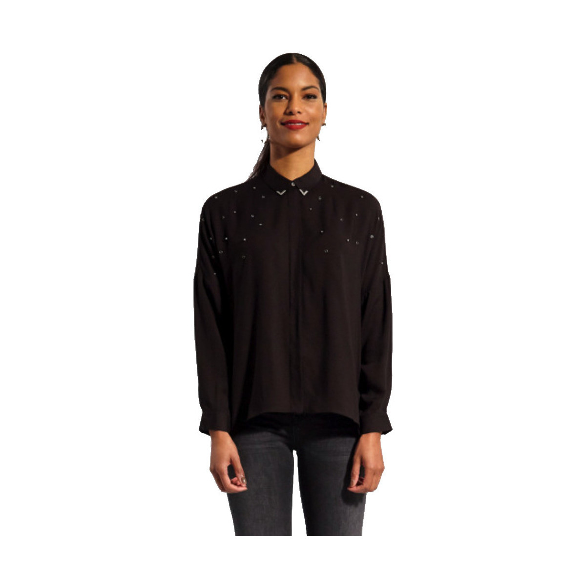textil Mujer Camisas Kaporal alenablack Negro
