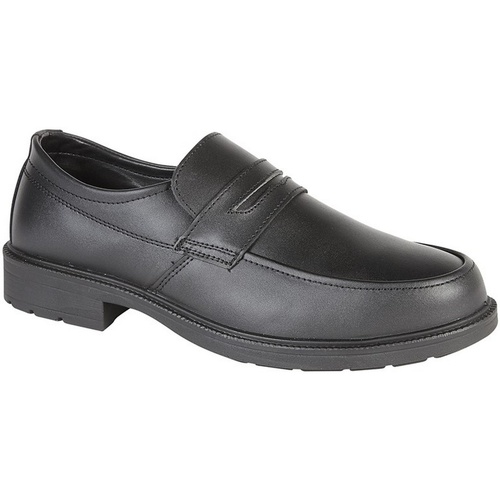 Zapatos Hombre zapatos de seguridad  Grafters DF1644 Negro