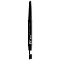Belleza Mujer Perfiladores cejas Nyx Professional Make Up Fill & Fluff Eyebrow Pomade Pencil espreso 