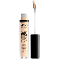 Belleza Mujer Base de maquillaje Nyx Professional Make Up Can't Stop Won't Stop Contour Concealer pale 