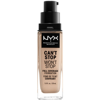 Belleza Mujer Base de maquillaje Nyx Professional Make Up Can't Stop Won't Stop Full Coverage Foundation alabaster 