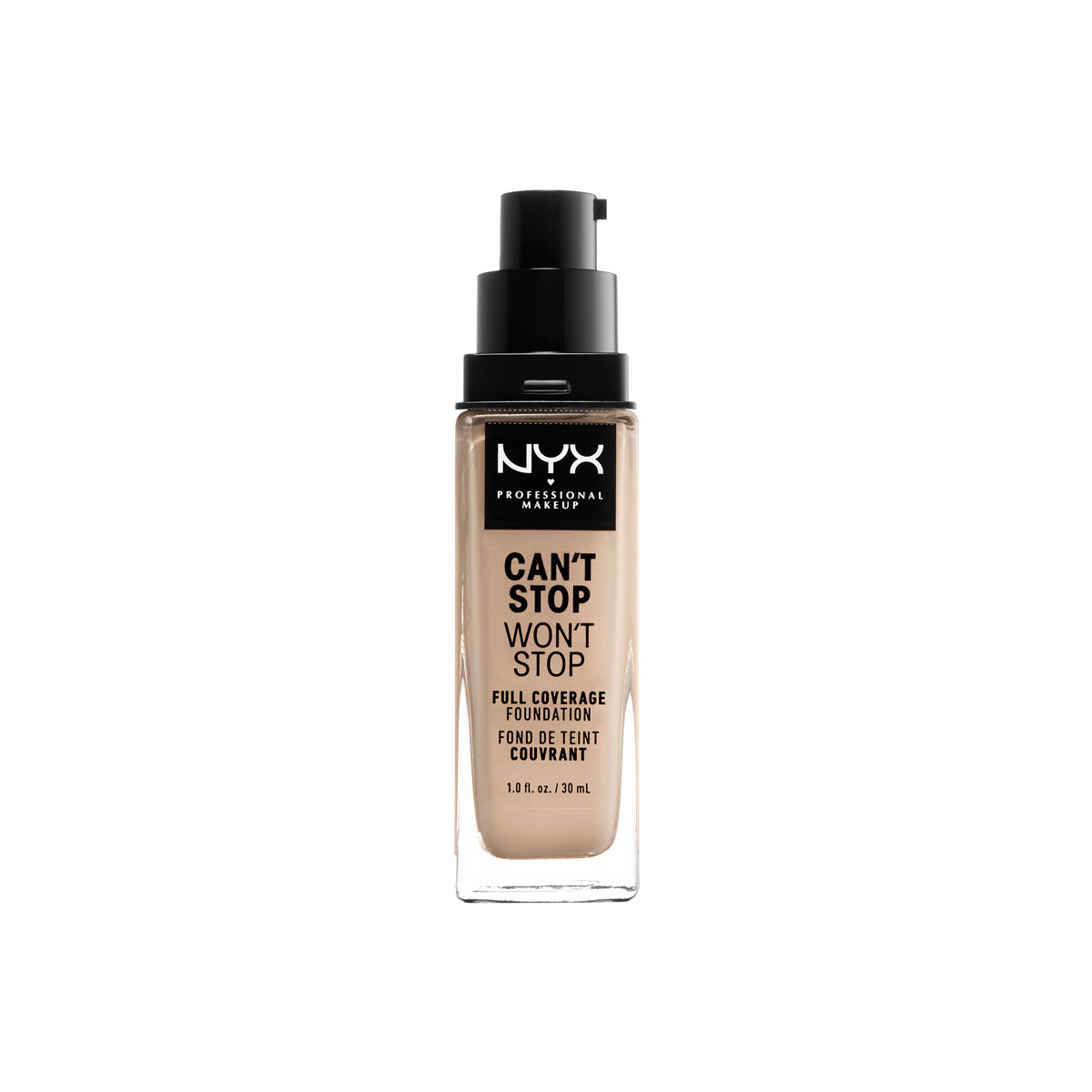 Belleza Base de maquillaje Nyx Professional Make Up Can't Stop Won't Stop Full Coverage Foundation alabaster 