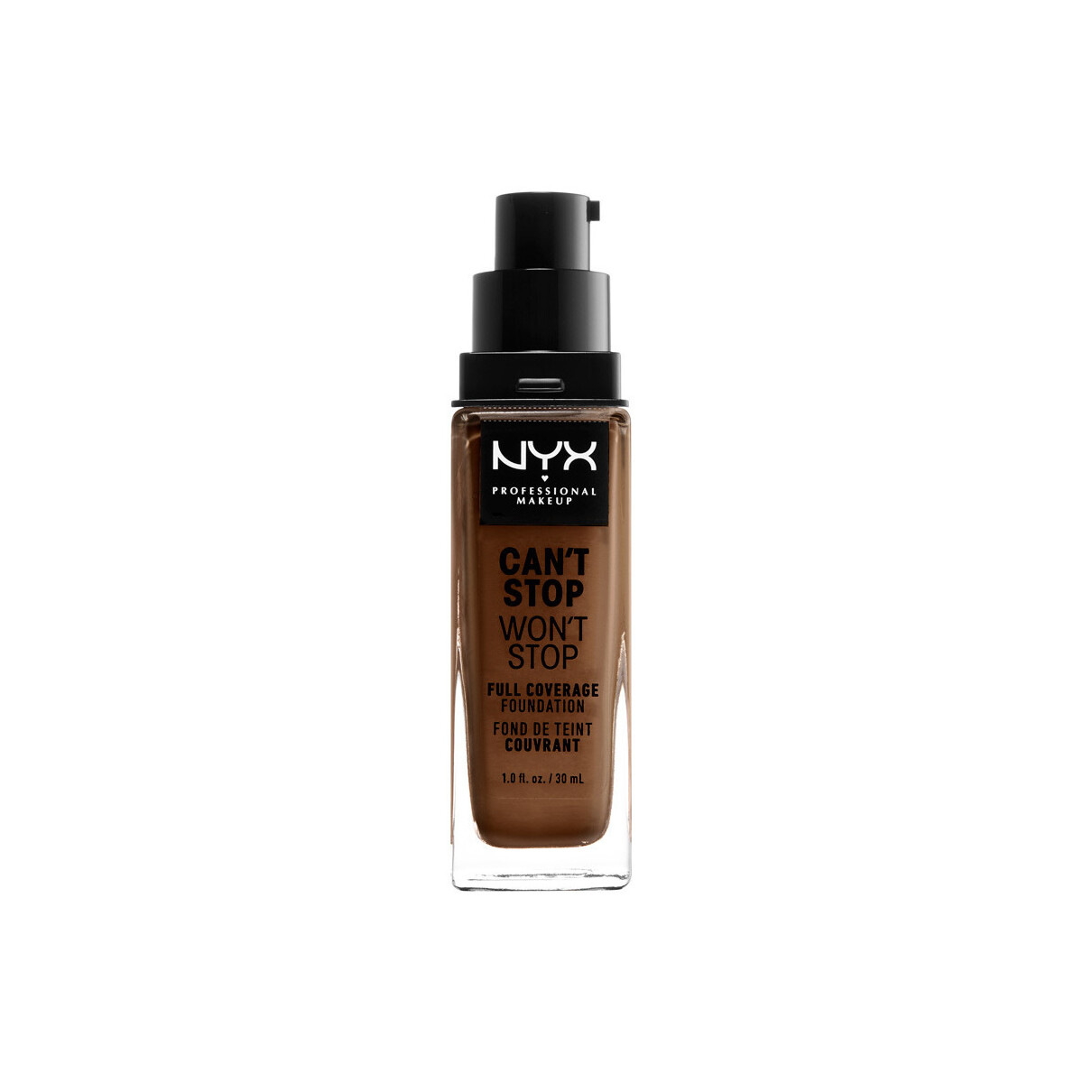 Belleza Base de maquillaje Nyx Professional Make Up Can't Stop Won't Stop Full Coverage Foundation cocoa 