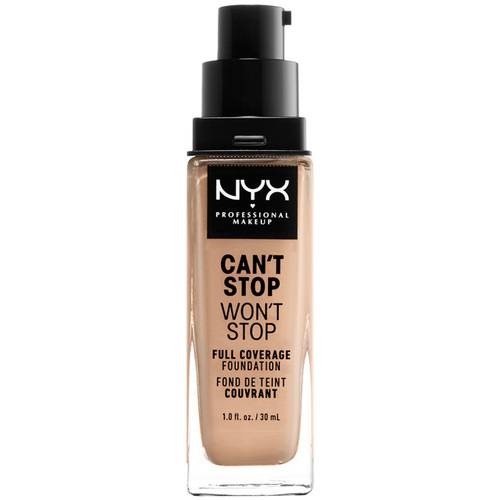 Belleza Base de maquillaje Nyx Professional Make Up Can't Stop Won't Stop Full Coverage Foundation natural 