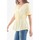 textil Mujer Camisetas sin mangas Le Temps des Cerises Top LIBU Amarillo