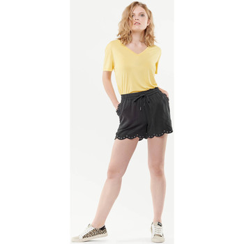 textil Mujer Shorts / Bermudas Le Temps des Cerises Short LIA Negro