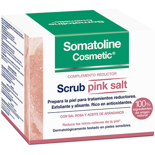 Belleza Mujer Exfoliante & Peeling Somatoline Cosmetic Scrub Exfoliante Complemento Reductor Pink Salt 350 Gr 