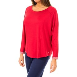 textil Mujer Camisetas manga larga Tommy Hilfiger 1487903370-642 Rojo