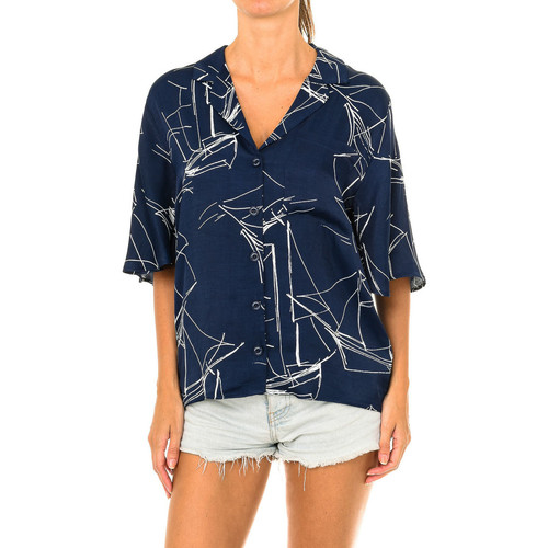 textil Mujer Tops / Blusas Superdry W4010021A-3VP Azul