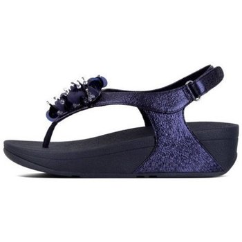 Zapatos Mujer Sandalias FitFlop BOOGALOO TM BACK STRAP SANDAL -MIDNIGHT NAVY es Negro