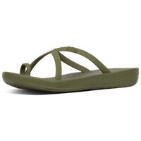 Zapatos Mujer Chanclas FitFlop iQUSION WAVE SLIDES - AVOCADO es Negro
