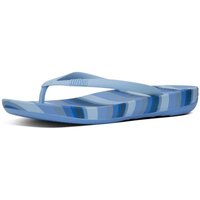 Zapatos Mujer Chanclas FitFlop iQUSHION TM ERGONOMIC FLIP-FLOPS STRIPEY BLUE Negro