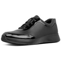 Zapatos Mujer Zapatillas bajas FitFlop IDA FLEX SNEAKERS ALL BLACK Negro