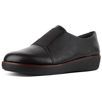 Zapatos Mujer Mocasín FitFlop LACELESS DERBY BLACK Negro