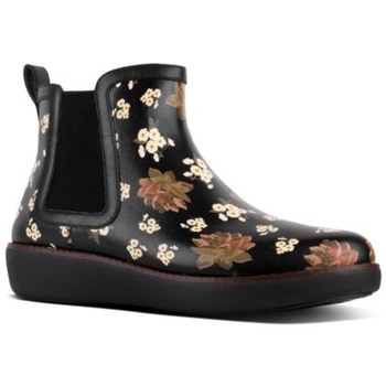 Zapatos Mujer Botines FitFlop CHAI DARK FLORAL BLACK Negro