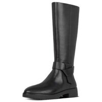 Zapatos Mujer Botines FitFlop KNOT KNEE HIGH BOOTS ALL BLACK Negro
