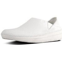 Zapatos Mujer Zuecos (Mules) FitFlop SUPERLOAFER TM LEATHER URBAN WHITE CO Negro