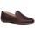 Zapatos Mujer Mocasín FitFlop LENA LOAFERS CHOCOLATE BROWN AW01 Negro