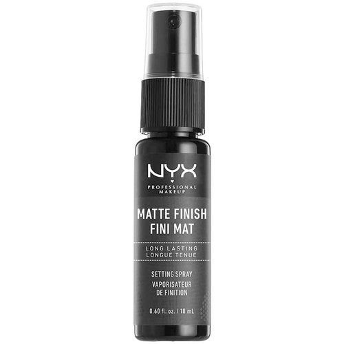 Belleza Base de maquillaje Nyx Professional Make Up Matte Finish Setting Spray Mini 