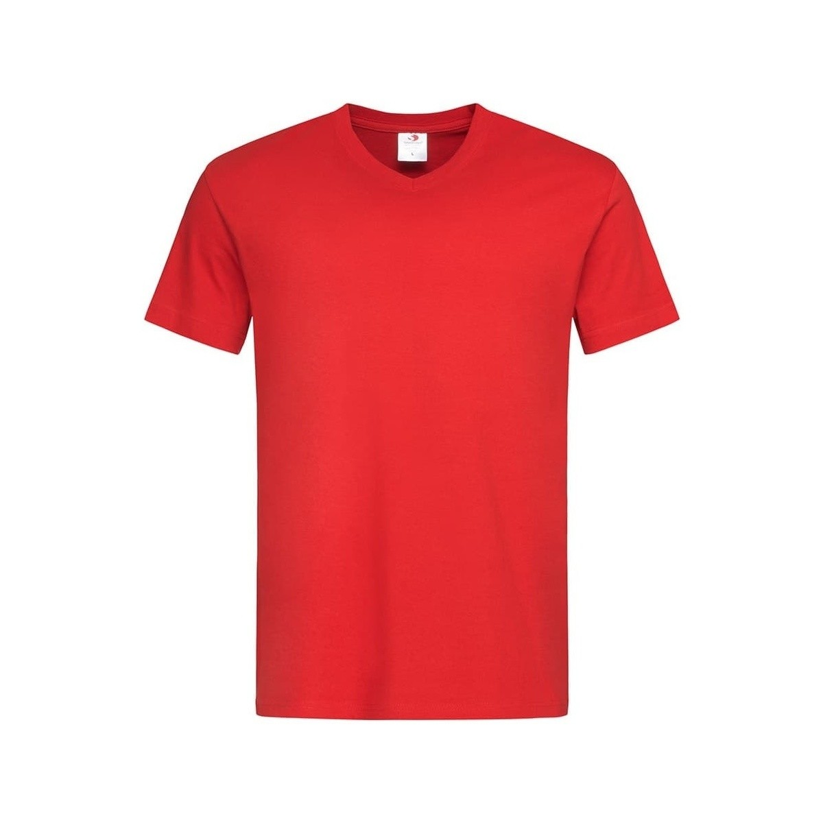 textil Hombre Camisetas manga larga Stedman AB276 Rojo