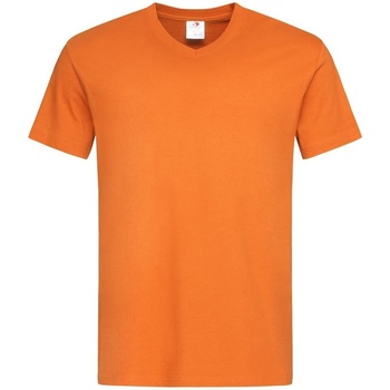 textil Hombre Camisetas manga larga Stedman  Naranja