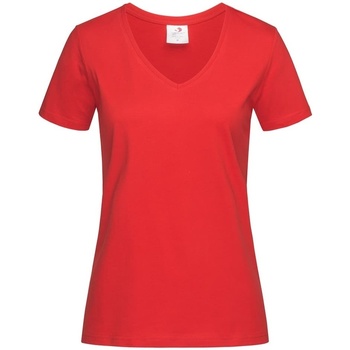 textil Mujer Camisetas manga larga Stedman AB279 Rojo