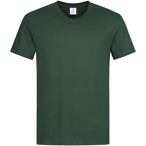 textil Hombre Camisetas manga larga Stedman AB276 Verde