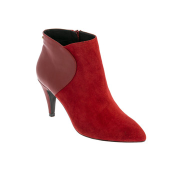 Zapatos Mujer Botas de caña baja André ROSALINE Rojo