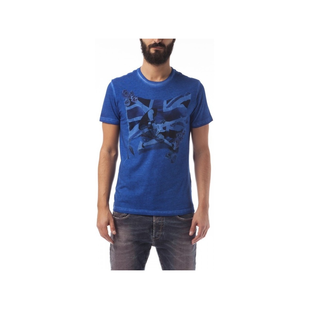 textil Hombre Camisetas manga corta Gas Camiseta Scuba/s Bass Azul