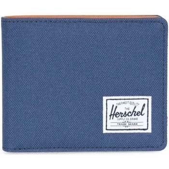 Bolsos Cartera Herschel Hank RFID Navy/Tan Synthetic Leather Azul