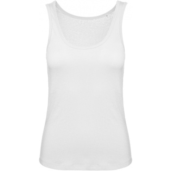 textil Mujer Camisetas sin mangas B And C TW073 Blanco