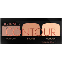 Belleza Mujer Antiarrugas & correctores Catrice 3 Steps To Contour Palette 010-allrounder 7,5 Gr 