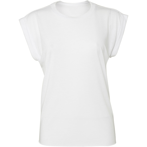 textil Niña Camisetas sin mangas Bella + Canvas BE8804 Blanco