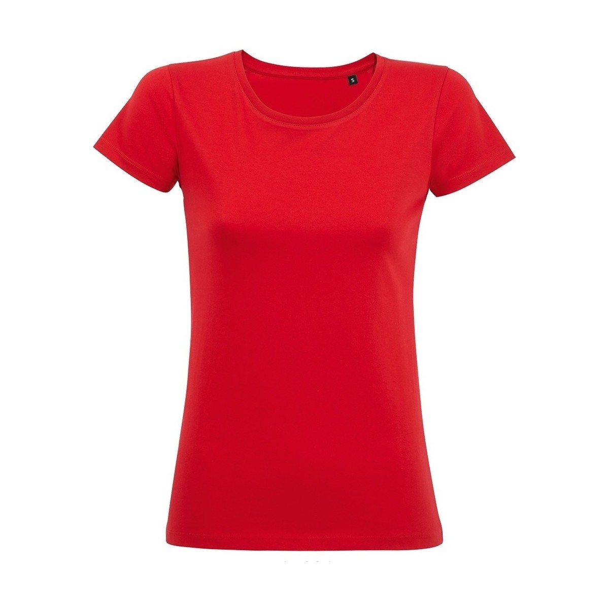textil Mujer Camisetas manga larga Sols Milo Rojo