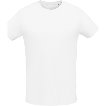 textil Hombre Camisetas manga larga Sols Martin Blanco