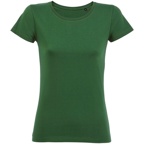 textil Mujer Camisetas manga larga Sols Milo Verde